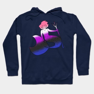 Gender fluid mermaid Hoodie